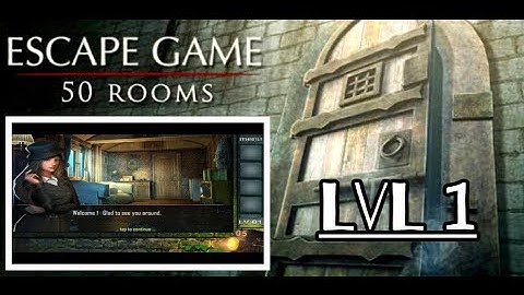Escape Game: 50 Rooms 2 | Level 1 Walkthrough