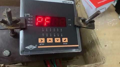 NIPPEN-414 APFC really automatic step setting