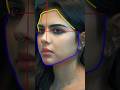 How to Draw Kalyani Priyadarshan (Lokah Chapter 1: Chandra) #shorts #kalyanipriyadarshan #lokah