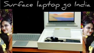 Surface laptop go India |BossBettyBlogger | surface laptop go unboxing | surface laptop go sandstone