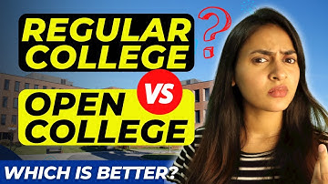 Is Open College Better Than Regular College? Pros & Cons EXPOSED! @azfarKhan