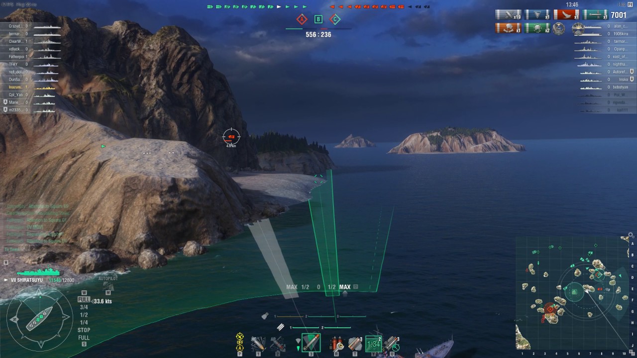 [WoWarships] Shiratsuyu 160K damage, kraken - YouTube