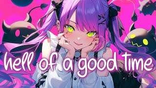 「Nightcore」 hell of a good time - Haiden Henderson ♡ (Lyrics) Resimi