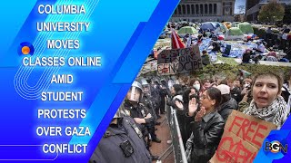 Columbia University Moves Classes Online Amid Student Protests Over Gaza Conflict