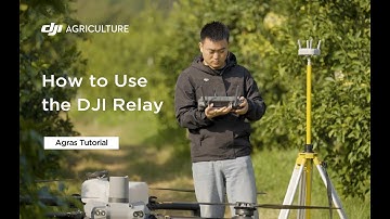 How to Use the DJI Relay | Agras Tutorial T50&25