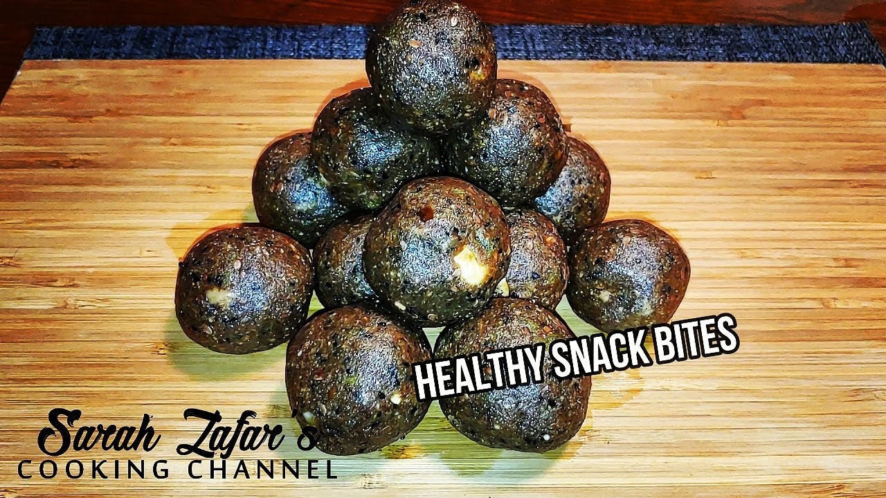Healthy Snack Bites | Nutritionist Energy | Sarah Zafar