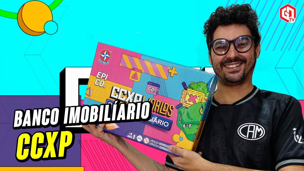 Jogo De Tabuleiro Banco Imobiliário Ccxp - Estrela