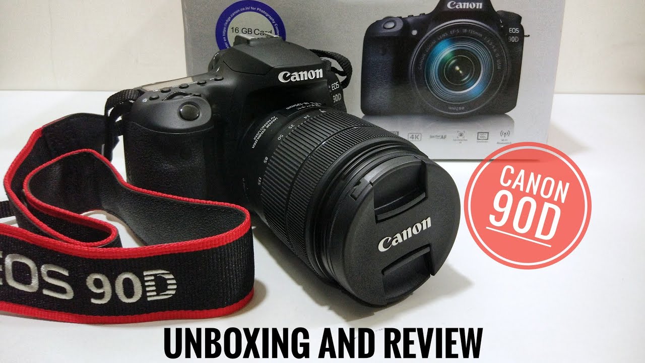 Canon EOS 90D Unboxing and Review Mobius Camera Bag Unboxing First Video YouTube