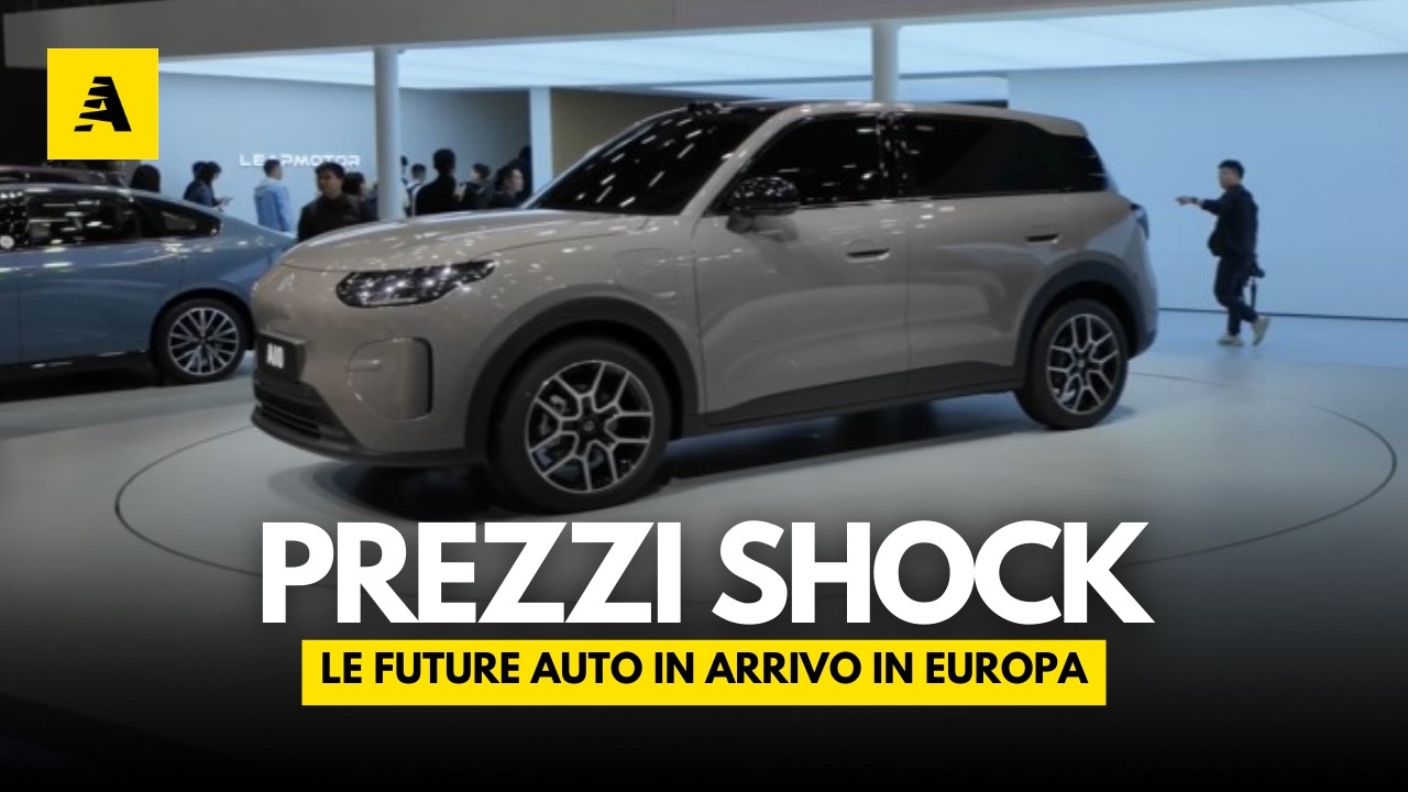 Arrivano in Europa a prezzi mai visti: ecco le nuove auto cinesi che arriveranno in Europa