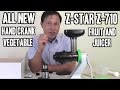Z-Star Juicer Z-710 Wheatgrass, Fruit & Vegetable Manual Juicer