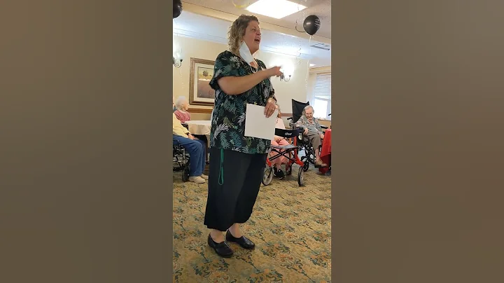 Michelle Honoring Centenarians at St. Anne's Mead