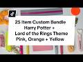 Packing a Harry Potter & Lord of the Rings Mystery Bundle ⚡🧙📚