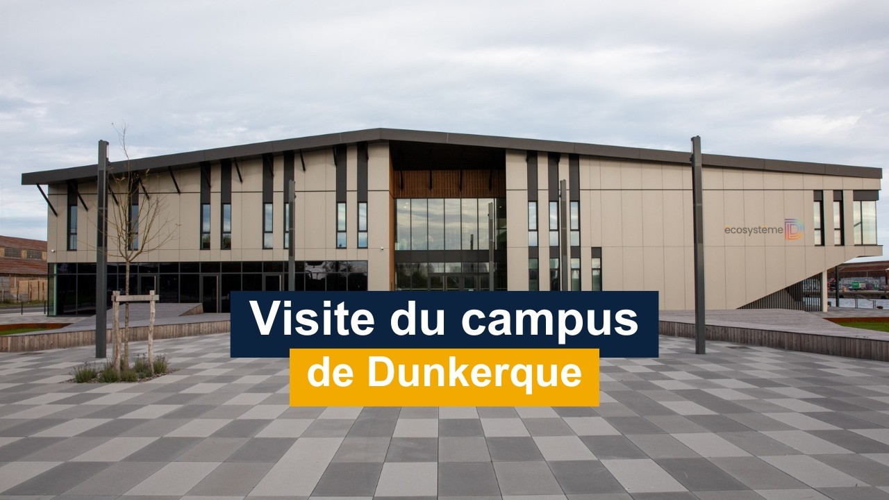 Visite du campus de Dunkerque