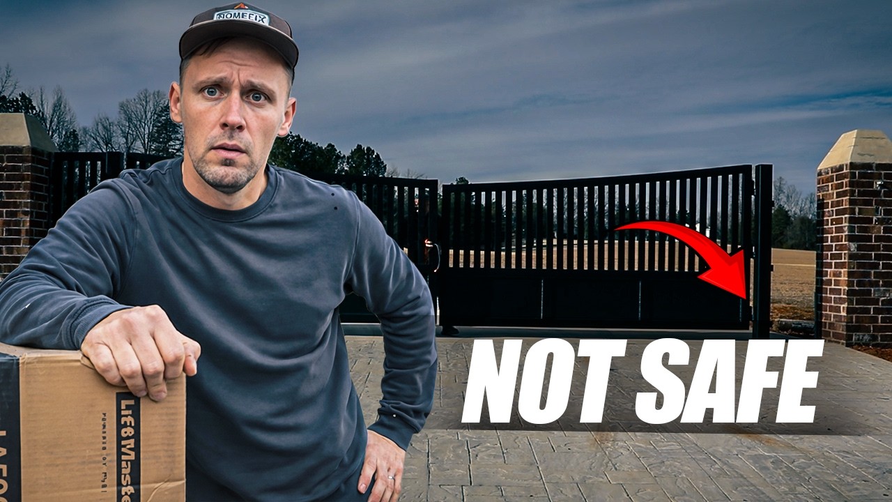 A Gate Wasn't Enough to Secure Our Property... We Needed This.