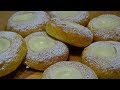 БУЛОЧКИ Сметанники или Ватрушки со Сметанным Кремом | Buns with sour cream