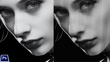 Halftone Screen Image In Photoshop | Photoshop Tutorial Tamil | Black Stage