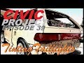 ( How to tint your tail lights ) EF Civic project ep.39