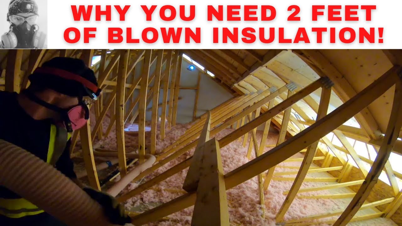 Heat Transfer Resistance Is TWO FEET Of Glass Fibre Insulation Good YouTube