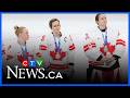 Poulin blocked from speaking French after Olympic gold medal hockey game
