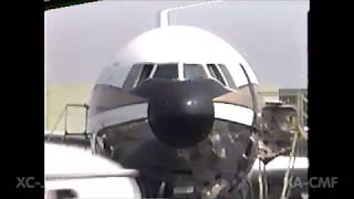 1990 - Visita a Base de Mantenimiento Mexicana de Aviación