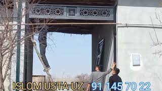 NAMANGAN DOVDIQ QISHLOG‘IGA O‘RNATILDI ENG TERENTGA CHIQAN DARVOZAMIZ ISLOM USTA DARVOZALARI QO‘QON.