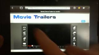 BB Playbook Free App Review - "Movie Trailers" by JaredCo screenshot 3