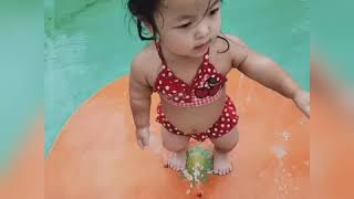 東京サマーランド②【軟骨無形成症の小さな女の子】