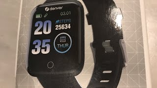 🇪🇸 ОБЗОР SMART ЧАСОВ «DENVER» SW-151 (Bluetooth,Smart watch)