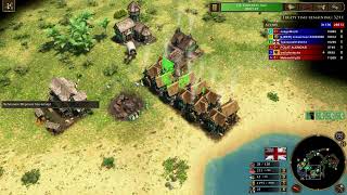 Age of Empires 3 | 3v3 | England