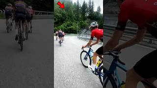Why Is This Racer Running With His Bike.