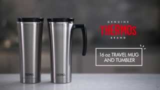 16 oz Vacuum Insulated Travel Mug and Tumbler