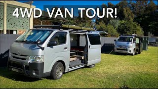 Double 4wd Van Tour! - Toyota Hiace 4x4