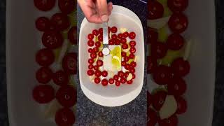 VIRAL TikTok Baked Feta Pasta! #shorts #tiktok #tiktokviral #short #shortvideo