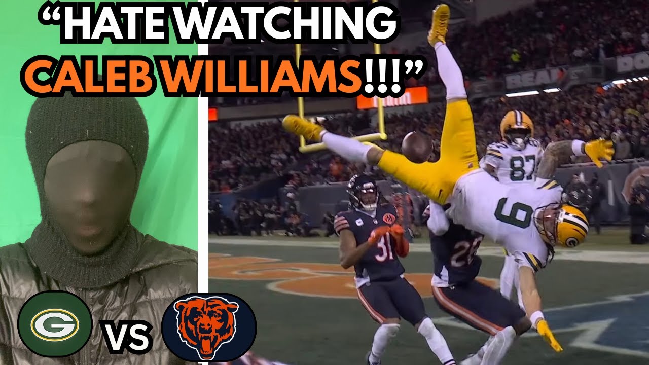 I HATE CALEB WILLIAMS...Green Bay Packers vs Chicago Bears Game Highlights | NFL 2025 Wild Card