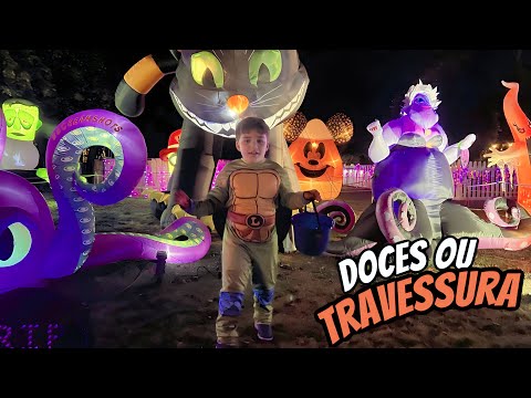 PEGUEI MUITOS DOCES (HALLOWEEN EUA)