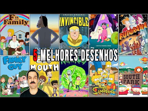 5 Melhores Desenhos para Adultos