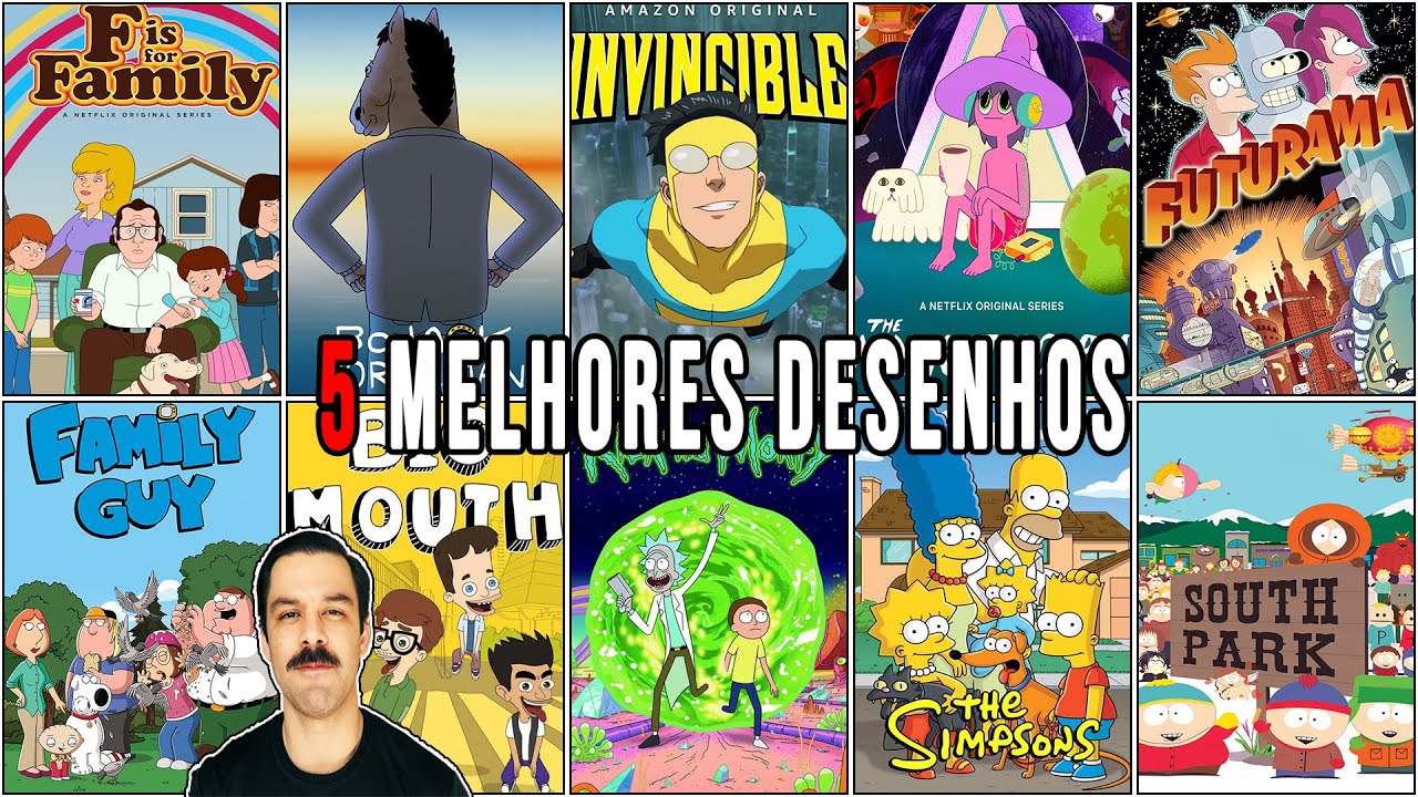 5 Melhores Desenhos para Adultos