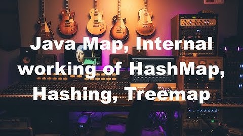 Java Crash Course (English/Tamil) L10 - Java Map, Internal working of HashMap, Hashing, treemap