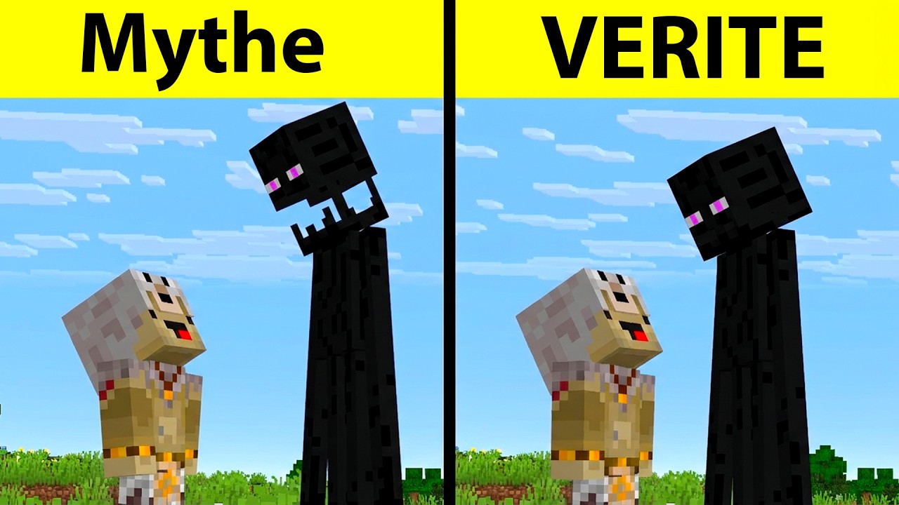 J'ai Brisé 47 Mythes Minecraft auxquels VOUS CROYEZ ENCORE !