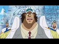 Luffy Return To MarineFord With Jinbe and Rayleigh - One Piece Eng sub