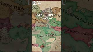 Arab Empire Timeline 2/4 #ck3 #history #strategygames #medieval #timelapse #map #cover screenshot 5