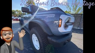 2023 Ford Bronco Heritage | Off Road | First Look