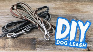 DIY Dog Leash  Weave and Rivet Style