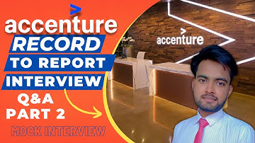 #Accenture Record to Report Interview Q&A | Accenture Interview CorporateWala #accenturer2rinterview