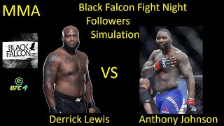 Деррик Льюис против Энтони Джонсона БОЙ В UFC 4