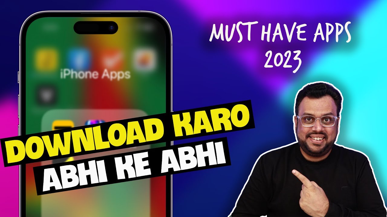 4 iPhone Apps You Must Have in 2023 in Hindi - YouTube