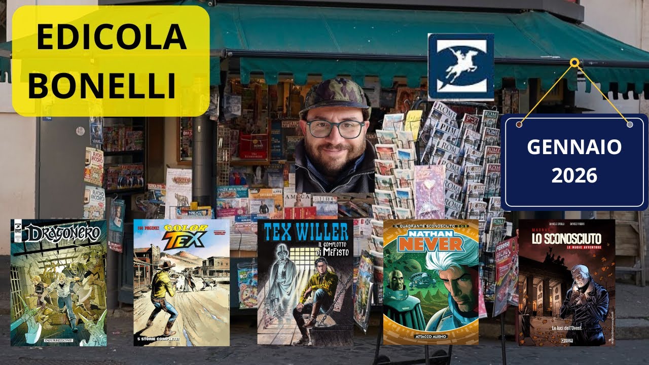 EDICOLA BONELLI Gennaio 2026 