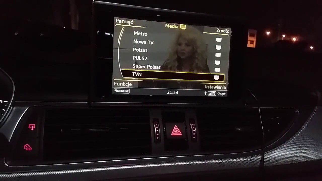 Audi A6 C7 2016 Montaz Tunera Tv Dvbt Mpeg4 Vim Mib Youtube