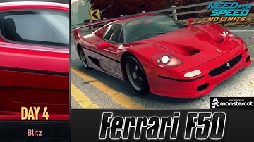 Need For Speed No Limits: Ferrari F50 | Proving Grounds (Day 4 - Blitz)