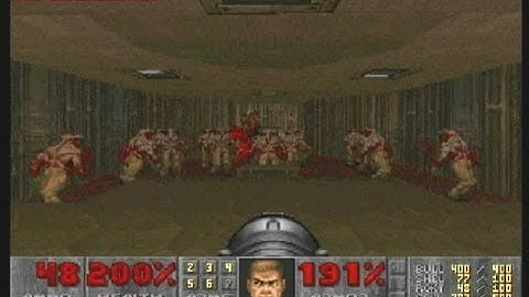 Doom 2 - (PC) - Map 08 (Tricks and Traps) 100% Secrets